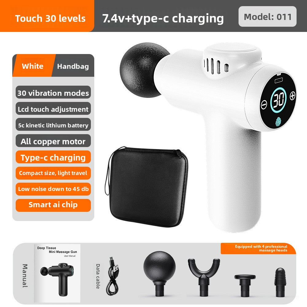 Professional Mini Muscle Massage Gun with LCD Screen