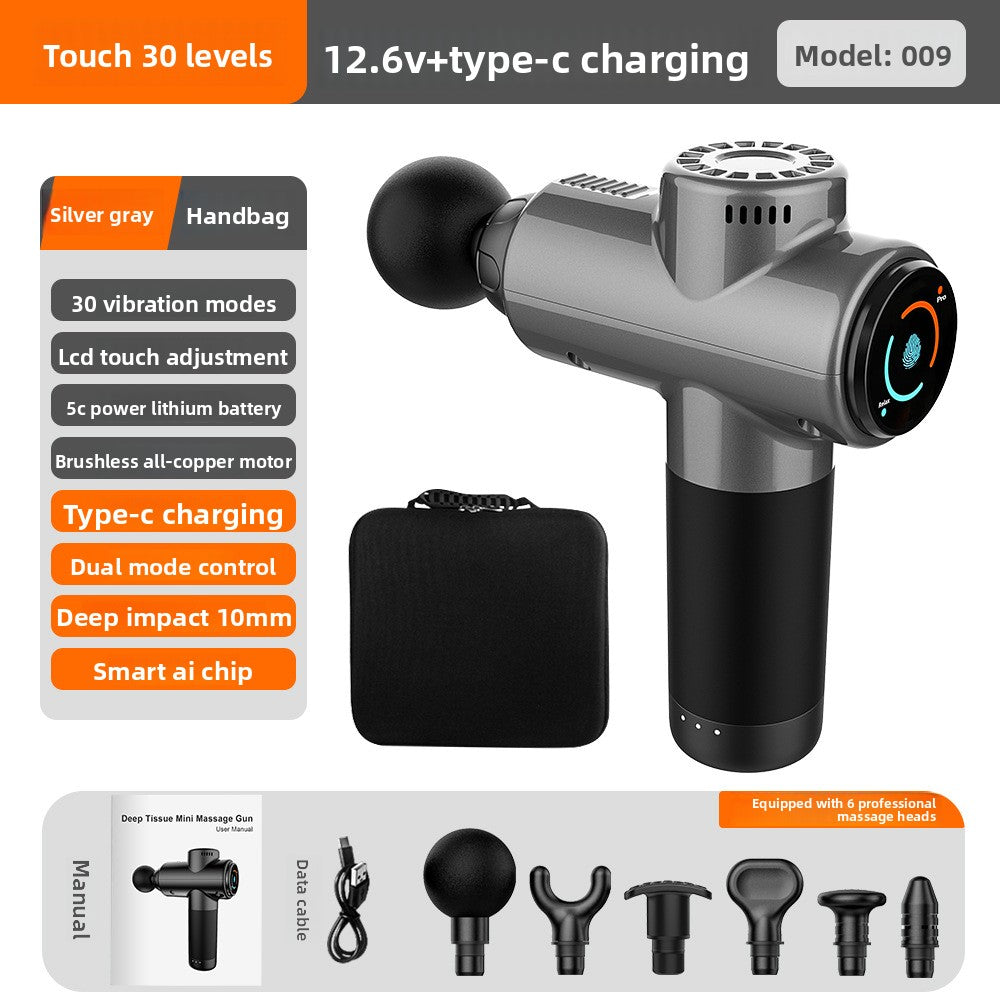 Professional Mini Muscle Massage Gun with LCD Screen
