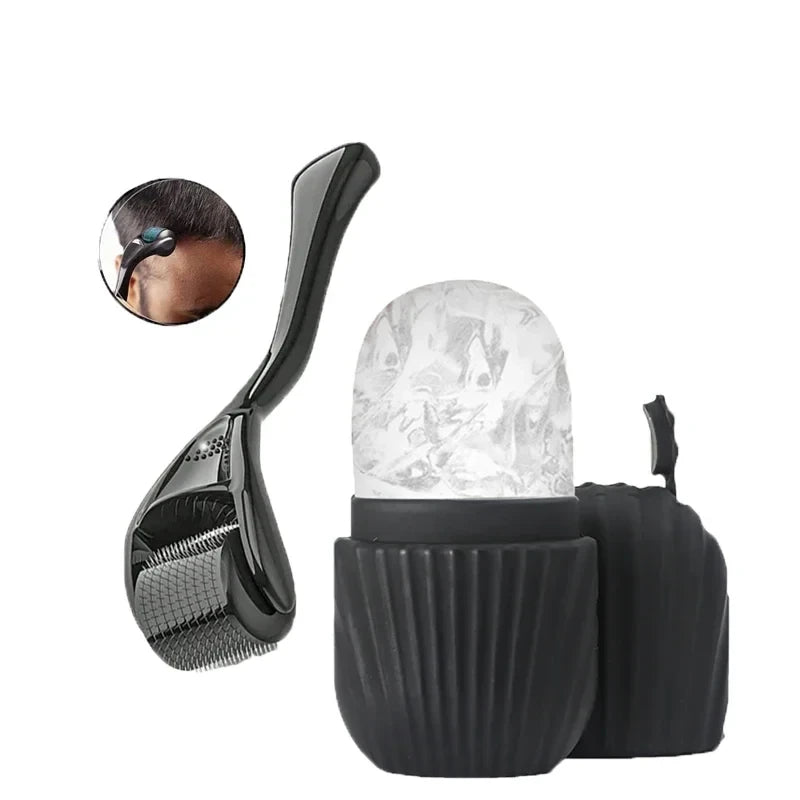 Facial Ice Roller and Gua Sha Set