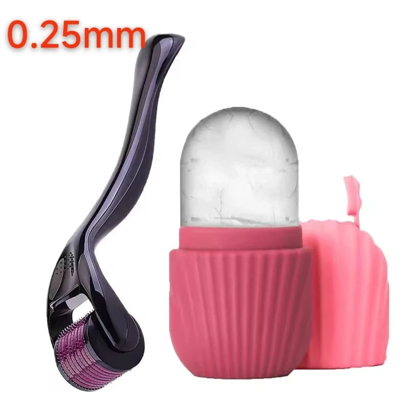 Facial Ice Roller and Gua Sha Set