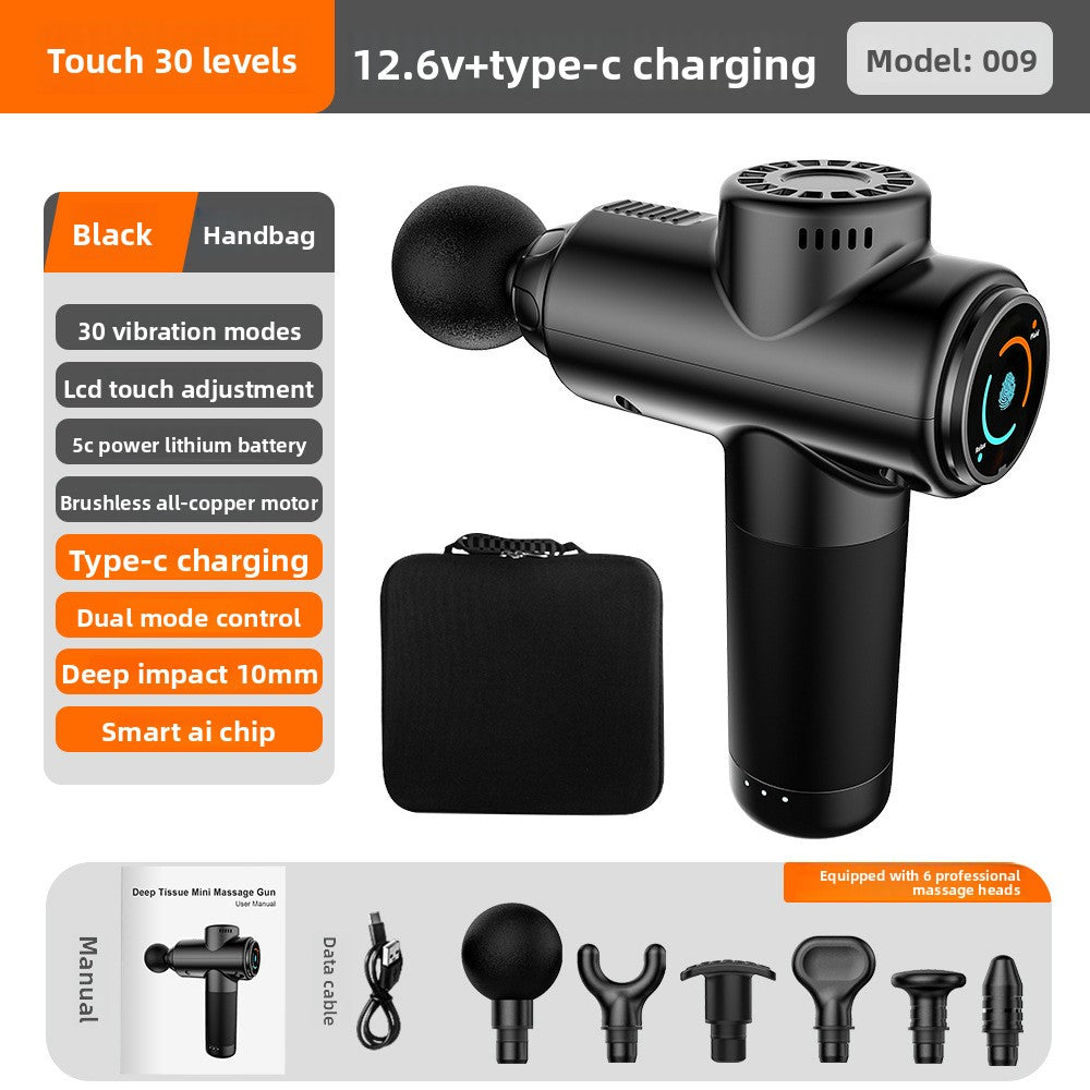 Professional Mini Muscle Massage Gun with LCD Screen