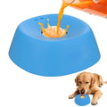 Dog Licking Bowl