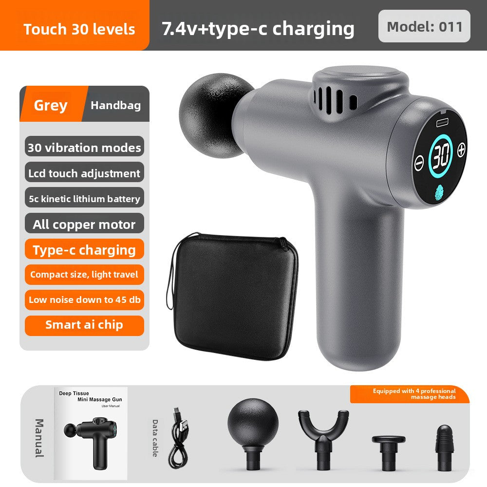Professional Mini Muscle Massage Gun with LCD Screen