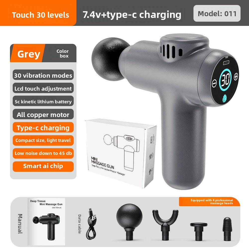 Professional Mini Muscle Massage Gun with LCD Screen