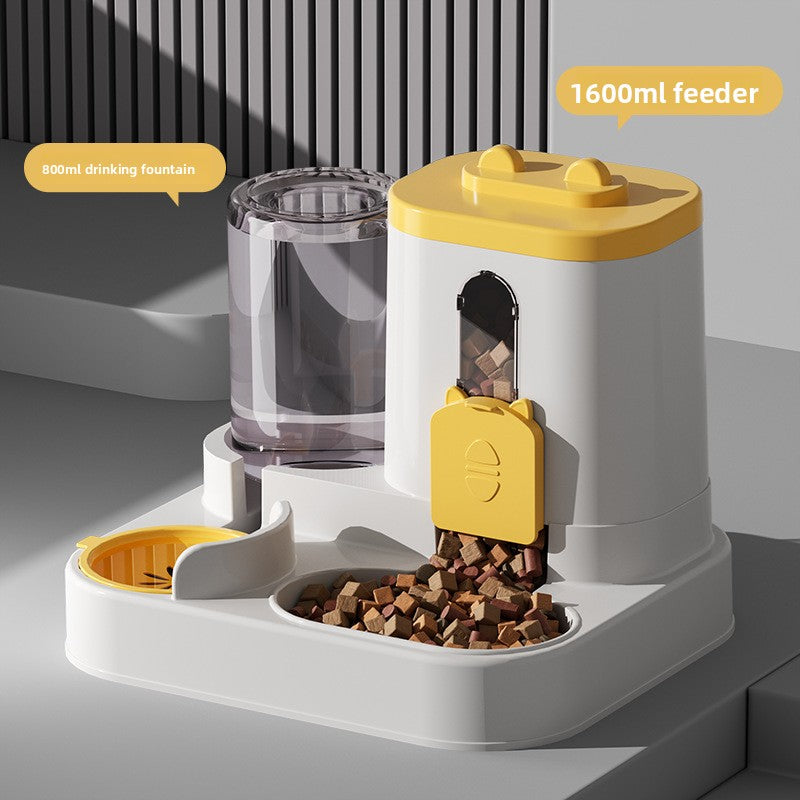 Automatic Pet Food and Water Feeder Bowl