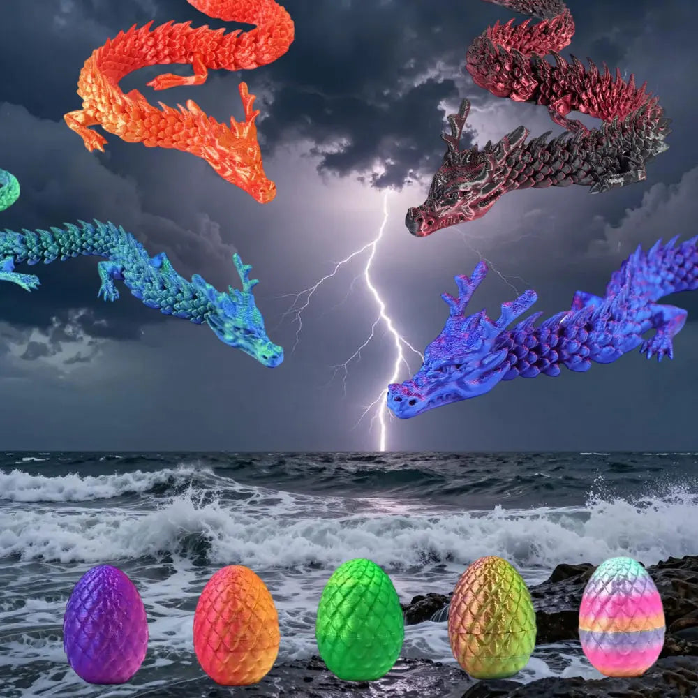 3d printed dragon egg easter basket stuffers for boys prefilled easter eggs with toys easter gifts boy toys kids easter gifts