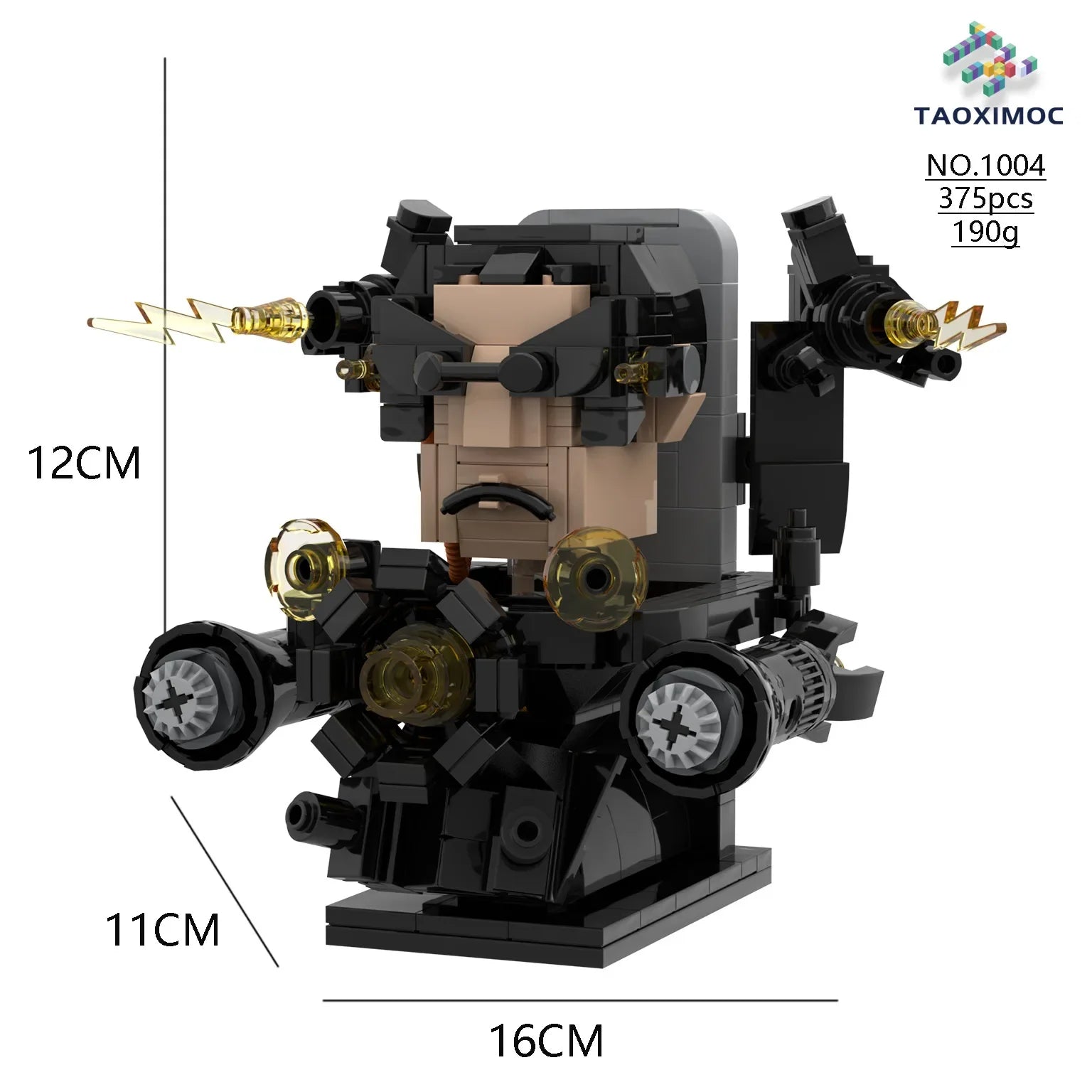 Skibidi Toilet MOC Abstract Building Blocks TV Monitor Big Tomahawk Guitar Titan Speaker King Compatible With LEGO Bricks Toys