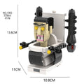 Skibidi Toilet MOC Abstract Building Blocks TV Monitor Big Tomahawk Guitar Titan Speaker King Compatible With LEGO Bricks Toys