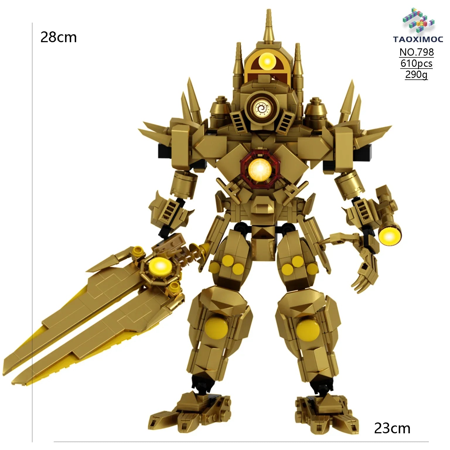 Skibidi Toilet MOC Abstract Building Blocks TV Monitor Big Tomahawk Guitar Titan Speaker King Compatible With LEGO Bricks Toys