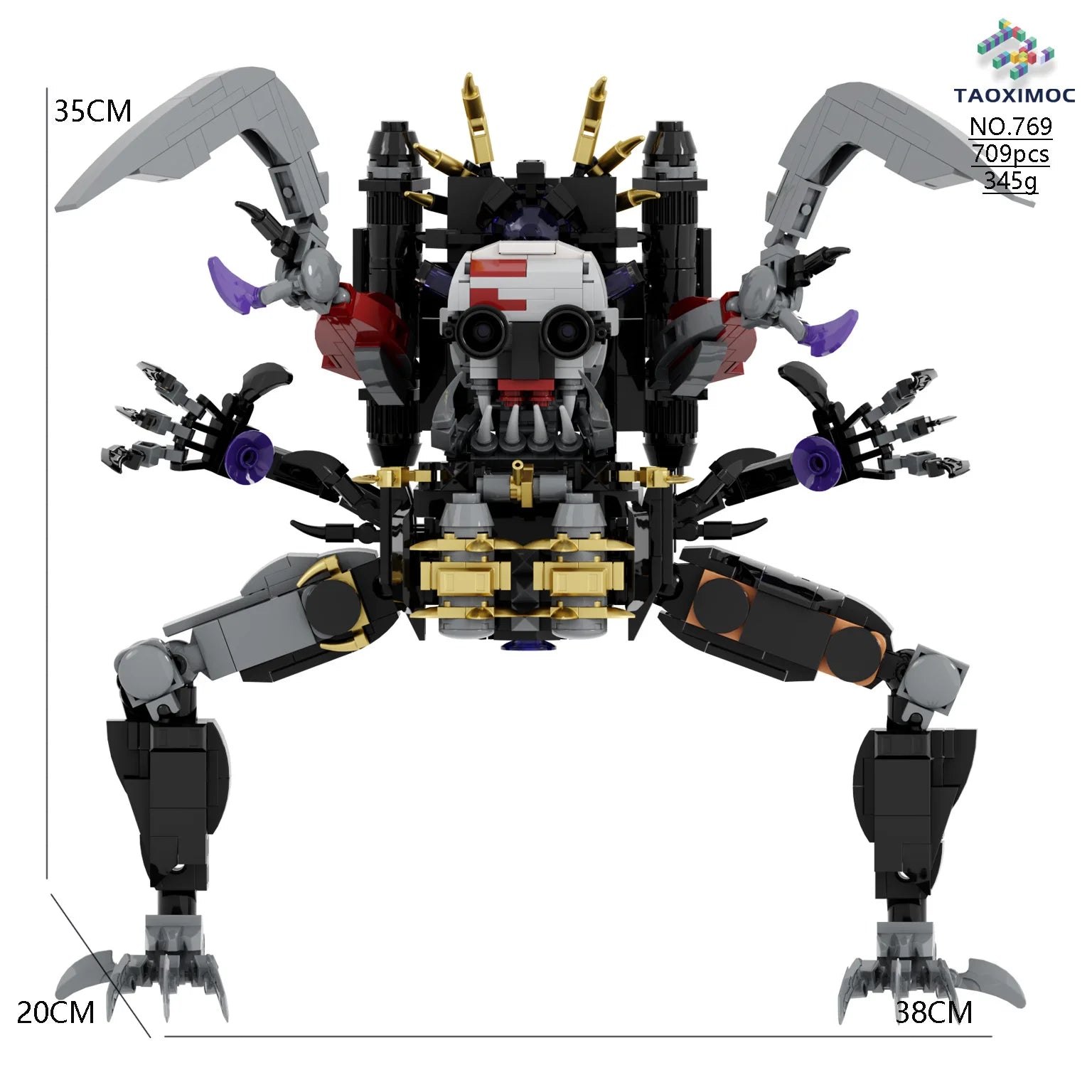 Skibidi Toilet MOC Abstract Building Blocks TV Monitor Big Tomahawk Guitar Titan Speaker King Compatible With LEGO Bricks Toys