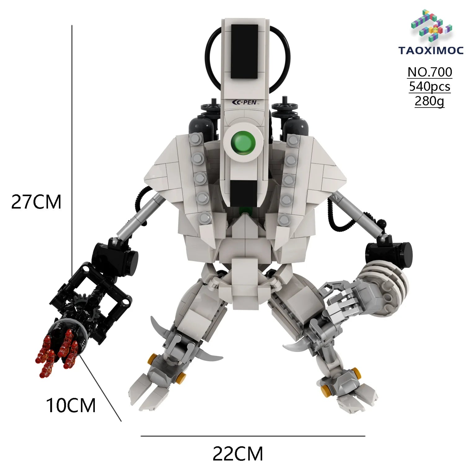 Skibidi Toilet MOC Abstract Building Blocks TV Monitor Big Tomahawk Guitar Titan Speaker King Compatible With LEGO Bricks Toys