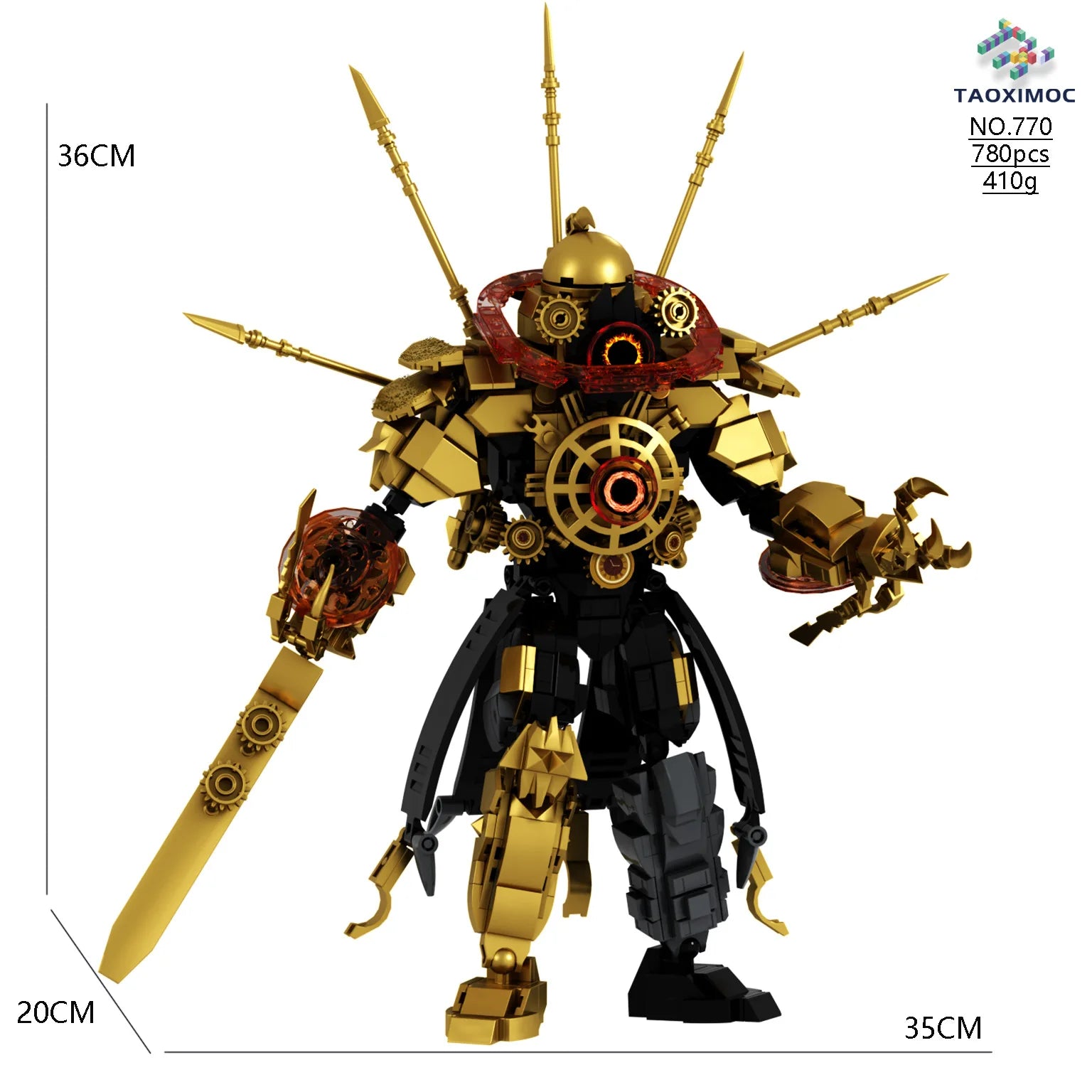 Skibidi Toilet MOC Abstract Building Blocks TV Monitor Big Tomahawk Guitar Titan Speaker King Compatible With LEGO Bricks Toys