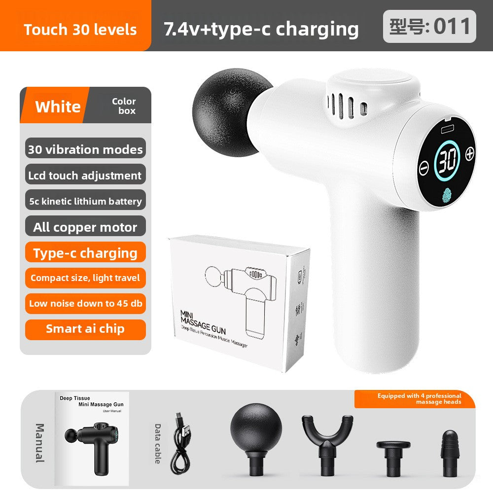 Professional Mini Muscle Massage Gun with LCD Screen