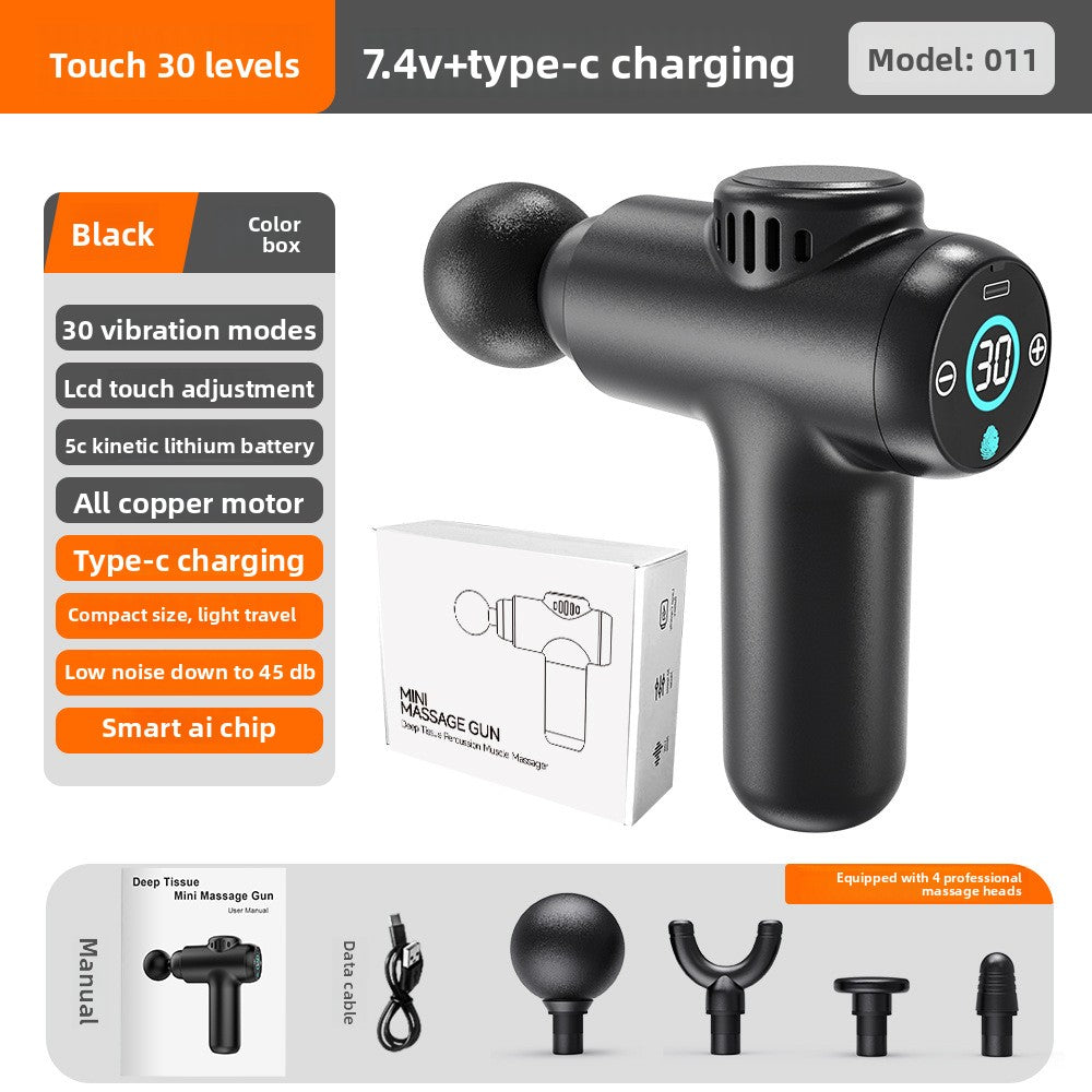 Professional Mini Muscle Massage Gun with LCD Screen