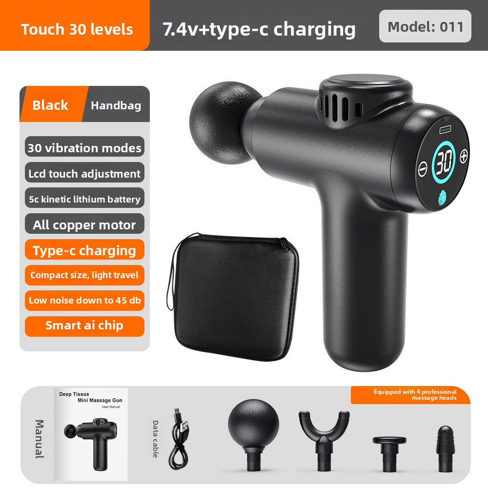Professional Mini Muscle Massage Gun with LCD Screen